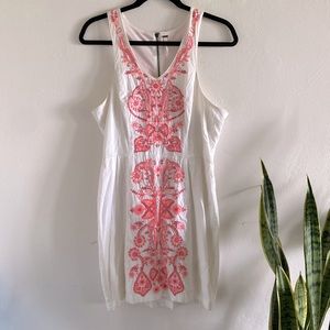 Free People Detailed Mini Dress!